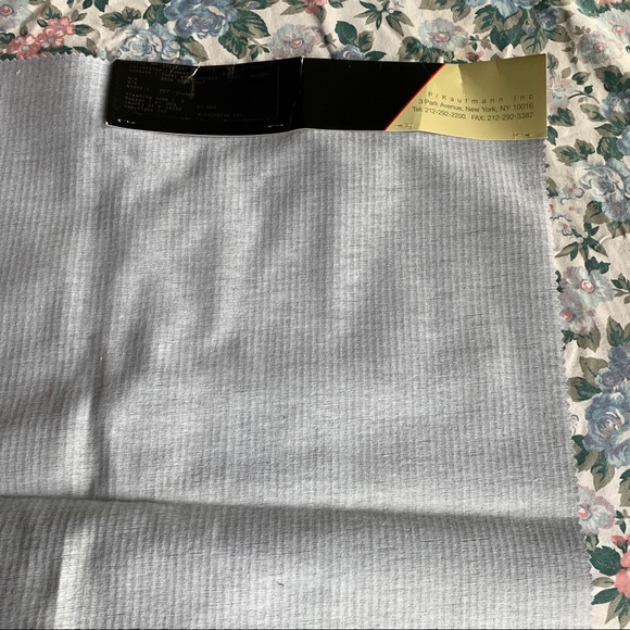[Free If You Bundle $10+] Stripe Textured Pleather Fabric Sample Piece, Swatches - Picture 4 of 6
